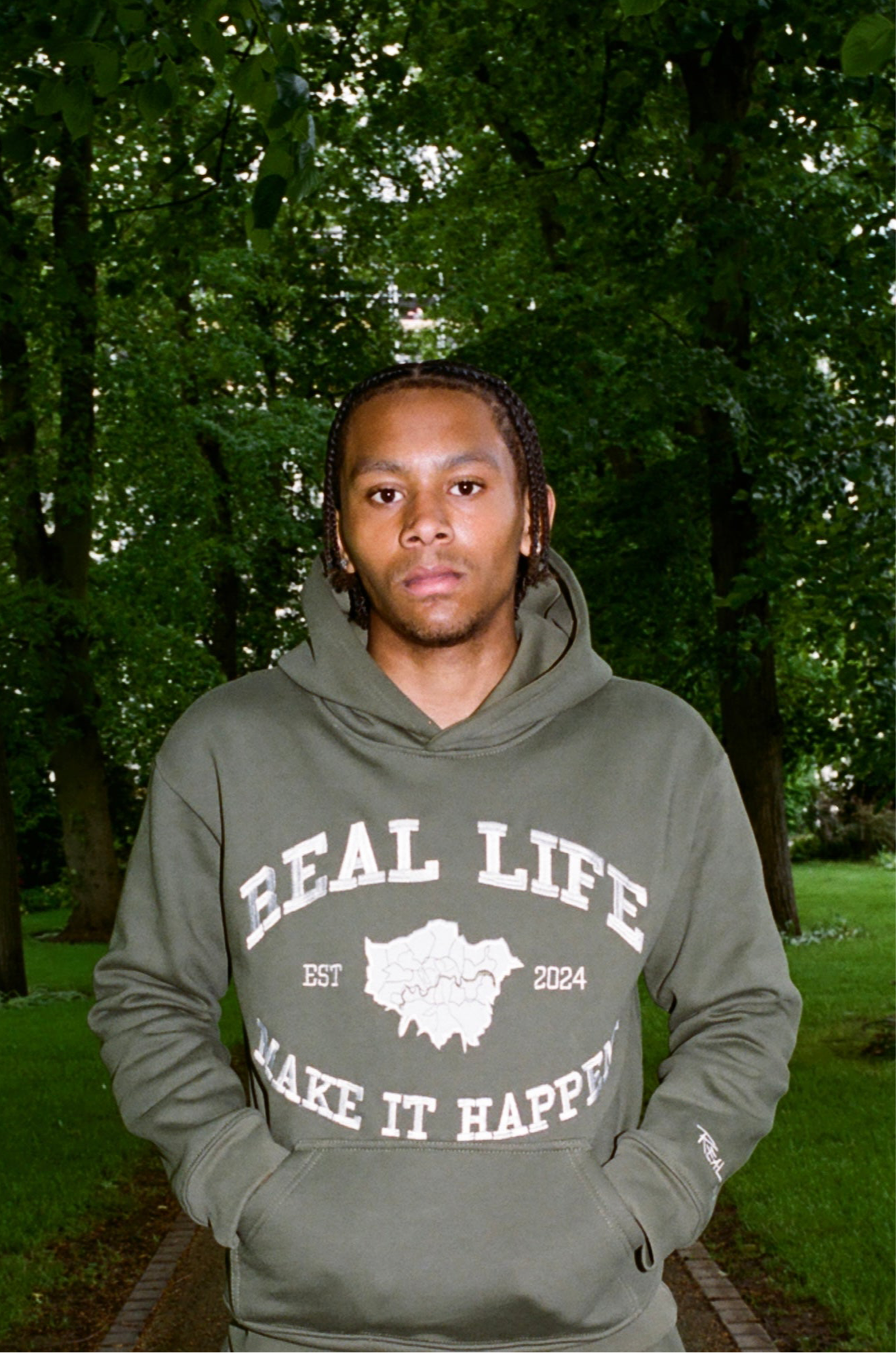 THE EVERYDAY HOODIE [KHAKI GREEN]